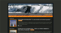 Desktop Screenshot of circolofotograficosarzanese.it